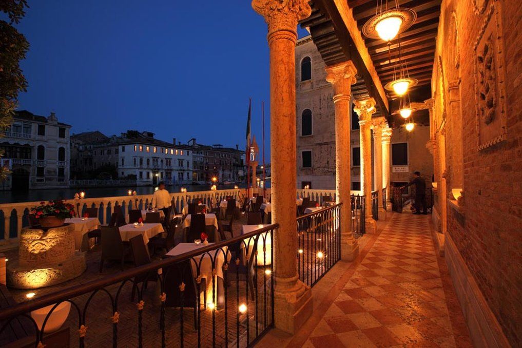 Hotel Palazzo Stern Velence Étterem fotó